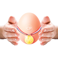 正大 可生食鸡蛋 无抗生素 礼盒装 营养蛋白 叶黄素富硒鲜鸡蛋20枚 1.12kg