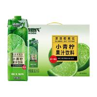 BAIENSHI 佰恩氏 小青柠果汁饮料 1L*6瓶