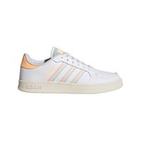 adidas 阿迪达斯 官方轻运动BREAKNET女子休闲网球文化板鞋小白鞋 白色/橘色/粉色/灰蓝色 (需凑单)