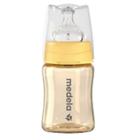 medela 美德乐 奶瓶新生儿 婴儿奶瓶 宽口径ppsu连接吸奶器