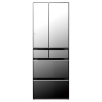 日立 R-HW620RC 风冷日式多门冰箱 617L 水晶镜色