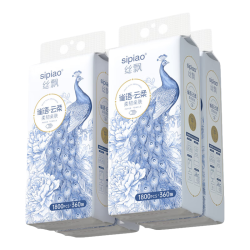 丝飘 雀语系列 悬挂式抽纸 5层360抽4提