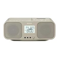 索尼(SONY) CFD-S401收音机 磁带机CD机闹钟一体机 CFD-S401 TI 米色