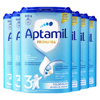 德国爱他美Aptamil经典版婴幼儿配方牛奶粉全段 3段6罐