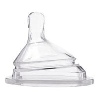 适用hegen的奶嘴赫根奶瓶宽口径henge配件新生硅胶防胀气一二三段