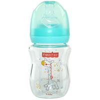 Fisher-Price 费雪 婴儿宽口径玻璃奶瓶 (160ml、湖兰色)