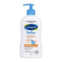 丝塔芙（Cetaphil） 大白罐保湿霜舒润面霜婴儿成人润肤乳霜宝宝滋润身体乳护手霜 婴儿有机金盏花身体乳400ml