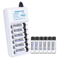 Doublepow 倍量 5号镍氢充电电池 1.2V 780mAhx4+7号镍氢充电电池 1.2V 700mAhx4 充电套装 8粒装