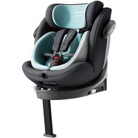 飞利浦艾博Plus婴儿童座椅0-12岁汽车用360度旋转i-Size认证极光青
