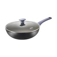 爱仕达炒锅不粘锅家用麦饭石炒菜锅耐磨不粘锅电磁炉燃气灶通用 28cm【红点感油温】