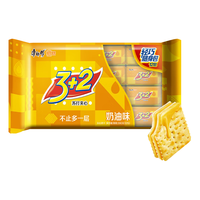 康师傅 3+2 苏打夹心饼干 奶油味 300g