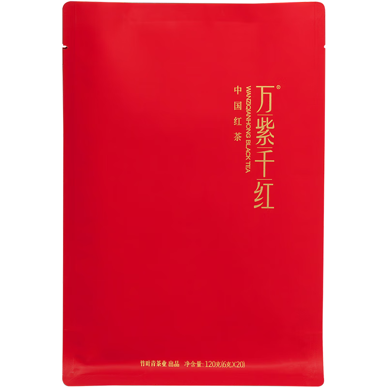  万紫千红 峨眉高山 红茶  袋装 120g 1袋