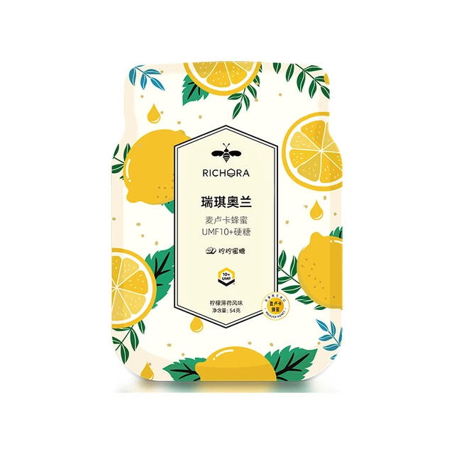 Richora 瑞琪奥兰 麦卢卡蜂蜜UMF10+硬糖 柠檬薄荷风味