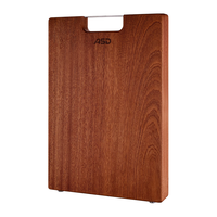 爱仕达（ASD）菜板乌檀木99%抗菌砧板整木加大加厚双面防霉面板45*30*3.0cm 加厚丨乌檀木45*30*3.0cm