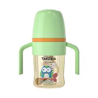 takoxia 太空侠奶瓶6-12个月婴儿宝宝吸管儿童防呛宽口123岁喝奶杯