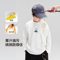 左西童装男童T恤长袖纯棉儿童三防早秋装2025男孩大童打底衫