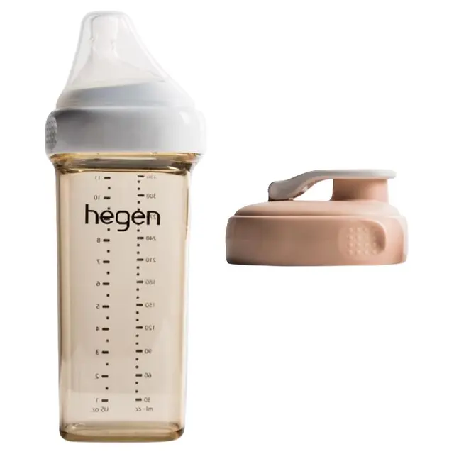 hegen PPSU奶瓶+水杯盖