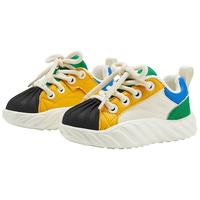 B.Duck 小黄鸭童鞋冬季加绒厚底运动鞋防水皮面 花色