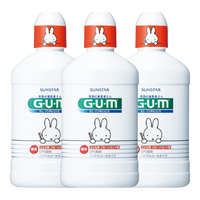 G·U·M 日本GUM米菲儿童漱口水3瓶 无氟0酒精宝宝放心蛀牙龋齿非减菌口气
