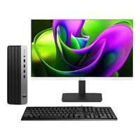惠普(HP)战66 台式电脑主机(酷睿14代i7-14700 16G 512G+2T)27英寸2K高清显示器 20核商用高性能