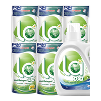 Walch威露士la有氧洗衣液套装 7斤组合装（1瓶+5袋）