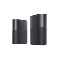 限地区：小米 Xiaomi BE3600 Pro 双频2000M 家用千兆Mesh无线路由器 Wi-Fi 7 黑色 双路由套装