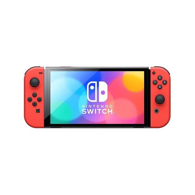 限地区：任天堂 Switch OLED 游戏机 马里奥红色限定版 国行版
