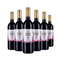 VELVET 华丽湖 半干红葡萄酒 750ml*6瓶 礼盒装