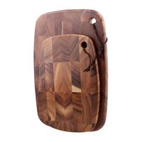 LC LIVING胖东来同款泰国相思木棋盘格椭圆形切菜板砧板家用切水果厨房案板 【防霉抑菌】便携