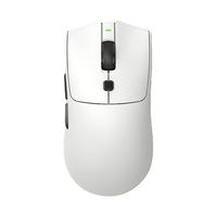 RAWM仁魔SH01电竞游戏鼠标3395热插拔中小手鼠标轻量化三模连接人体工学滑鼠笔记本办公通用 SH01S 白色【PAN1080+RAW3395】