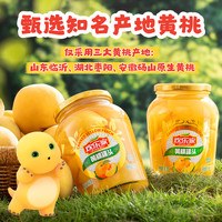 欢乐家 &奶龙 黄桃橘子罐头900gx2瓶