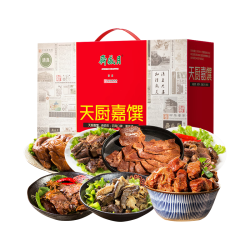 月盛斋 熟食礼盒 清真酱卤熟食1750g