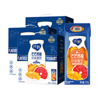 JUST YOGHURT 纯甄 芒果西柚风味酸奶 200g×10盒x3提