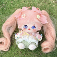 棉花娃娃女玩偶送娃衣无属性20cm厘米公仔小女孩毛绒玩具