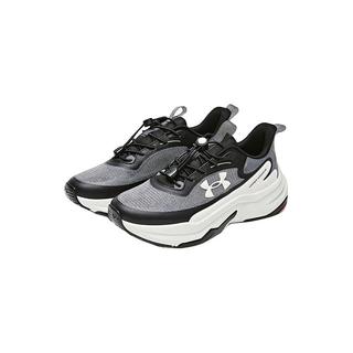  UNDER ARMOUR/安德玛 耐磨 儿童运动鞋  黑红色 37.5