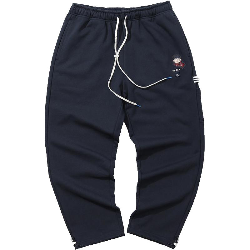  nautica white sail 联名系列 中性休闲运动卫裤