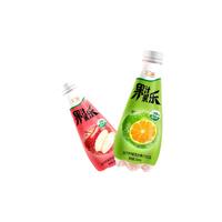 汇源果汁果乐礼盒苹果柠檬加汽果汁饮料250ml*8瓶整箱过年货