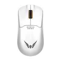 VALKYRIE 瓦尔基里 M1 2.4G蓝牙 多模无线鼠标 5200DPI 白色