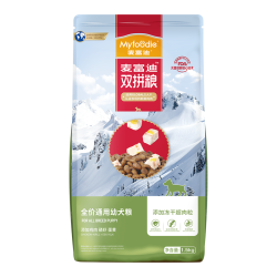 麦富迪 冻干狗粮 超肉粒冻干双拼粮 通用型幼犬粮10kg