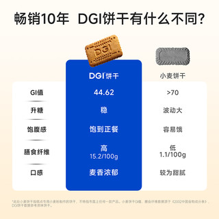 DGI 低GI无蔗糖全麦威化饼干 180g