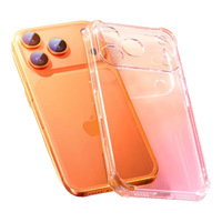 绿联适用苹果17ProMax/Air手机壳强力磁吸iPhone15Promax手机套17Pro透明气囊防摔壳保护套镜头全包 【气囊防摔*透出裸机】透出原价色彩 iphone 17 Promax