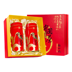 张一元 茶叶 二级茉莉花茶礼盒360g 国潮风年货