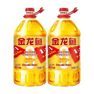 金龙鱼 非转基因黄金比例调和油 5L*2桶