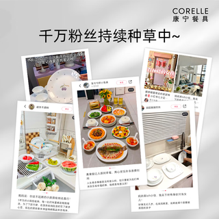 CORELLE康宁餐具史努比玻璃餐具盘子面碗宝宝餐盘饭碗儿童餐具套装 彩色21cm分格盘【1个装】