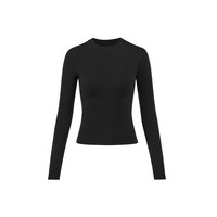 5折起|维密云感超柔塑身衣暖感塑形紧身连体衣女25秋 54A2黑色-圆领 M