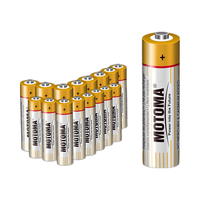 中光 MOTOMA 5号7号碱性电池五号七号干电池儿童玩具遥控器智能门锁闪光灯话筒电子秤 20粒装 7号20节电池