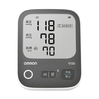 欧姆龙（OMRON）充电语音电子血压计血压仪家用蓝牙医用测量仪老人A866T 