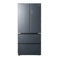 Midea 美的 微晶系列 BCD-512WFGPZM 风冷多门冰箱 512L 冰川银