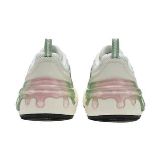 FILA斐乐女鞋CACTI摩登板鞋秋季仙人掌舒适时尚休闲鞋子厚底鞋 甜玉米黄/轻柔绿-SQ 37.5