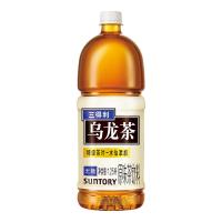 三得利 无糖0脂大瓶乌龙茶饮料聚会分享1.25L*6瓶整箱